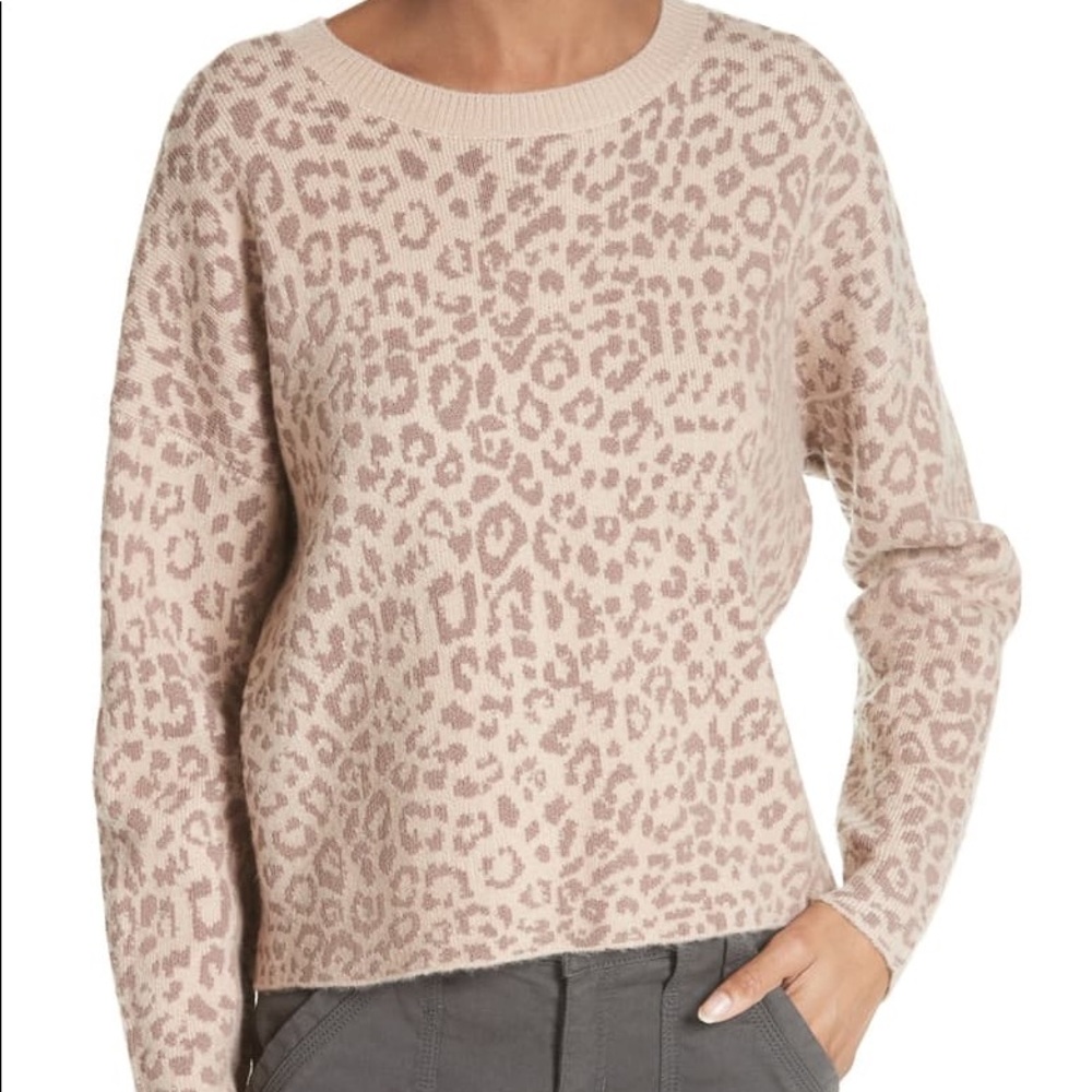 Joie Leopard Sweater
